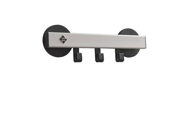 Kapstok wand VepaBins pro-line magneet 3 haak