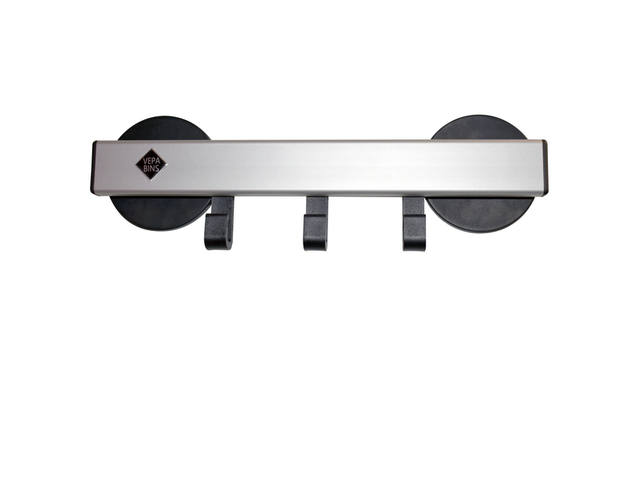 Kapstok wand VepaBins pro-line magneet 3 haak