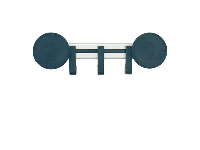 Kapstok wand VepaBins pro-line magneet 3 haak