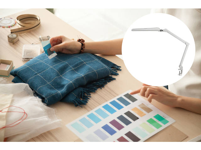 Werkpleklamp MAUL Craft LED tafelklem dimbaar wit