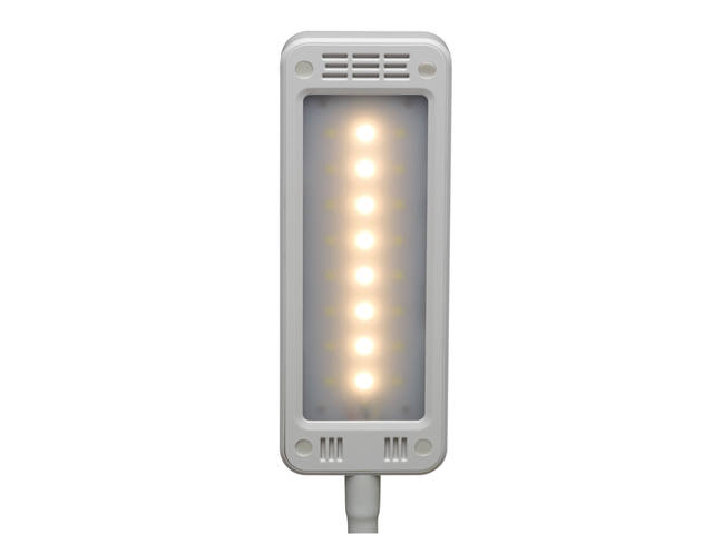 Bureaulamp MAUL Pearly LED voet dimbaar wit