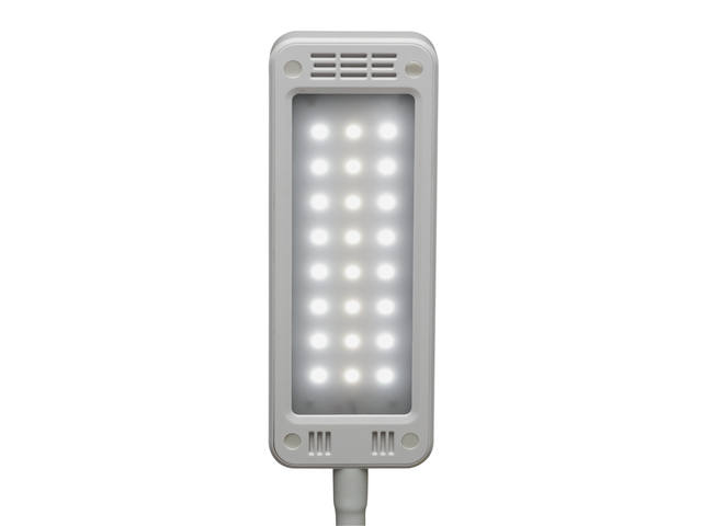 Bureaulamp MAUL Pearly LED voet dimbaar wit