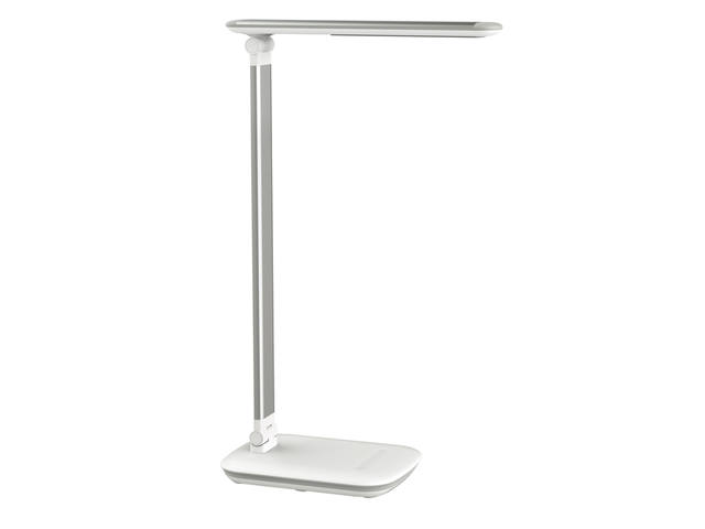 Bureaulamp MAUL Jazzy met USB poort wit