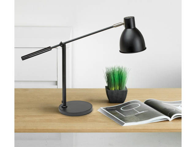 Bureaulamp MAUL Finja excl. lamp voet zwart