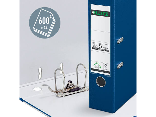 Ordner Leitz 1010 180  80mm PP A4 blauw
