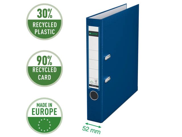 Ordner Leitz 1015 180  50mm PP A4 blauw