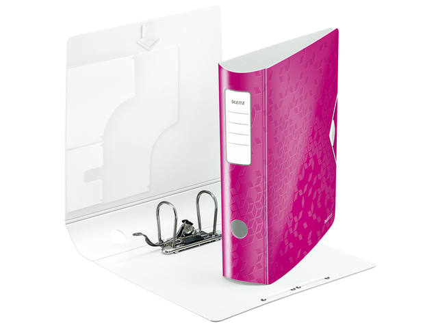 Ordner Leitz WOW active 180  80mm PP A4 roze
