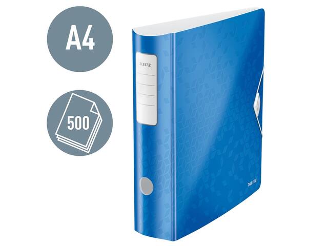 Ordner Leitz WOW active 180  80mm PP A4 blauw