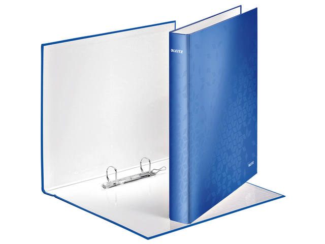 Ringband Leitz WOW A4 maxi 2-rings D-mech 40mm bl