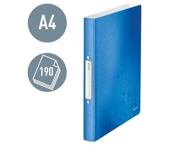 Ringband Leitz WOW A4 2-rings O-mech 32mm PP blauw