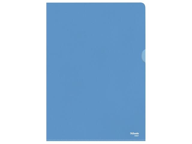 L-map Esselte standaard A4 0.11mm PP blauw