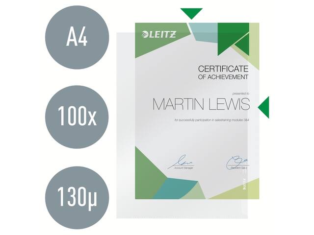 L-map Leitz Premium PP A4 transparant