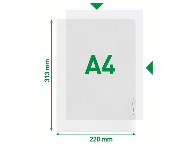 L-map Leitz Premium copy safe PP A4 transparant