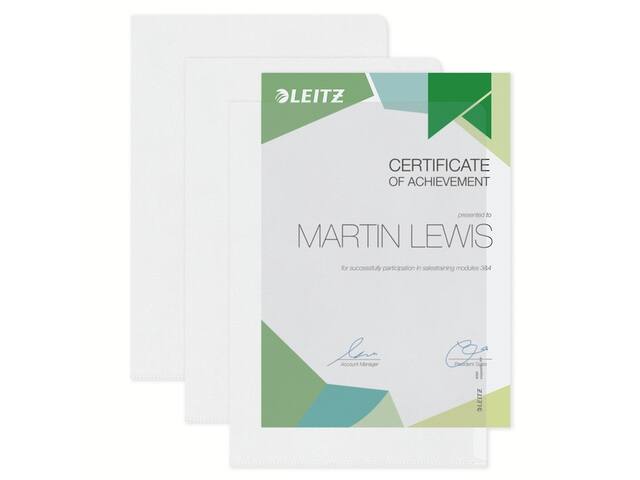 L-map Leitz Premium copy safe PP A4 transparant