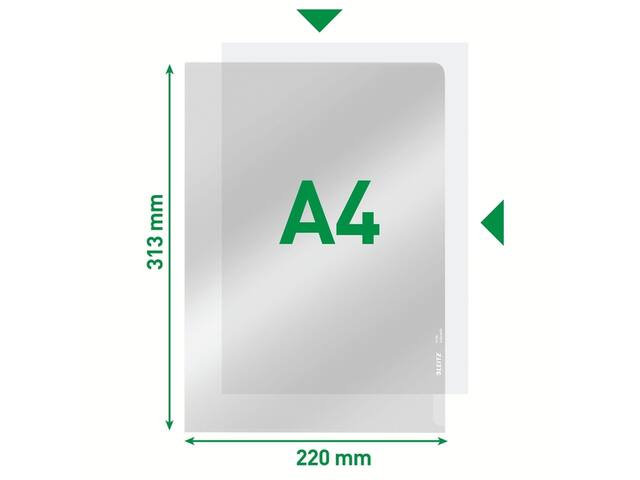 L-map Leitz Premium copy safe PVC A4 glashelder