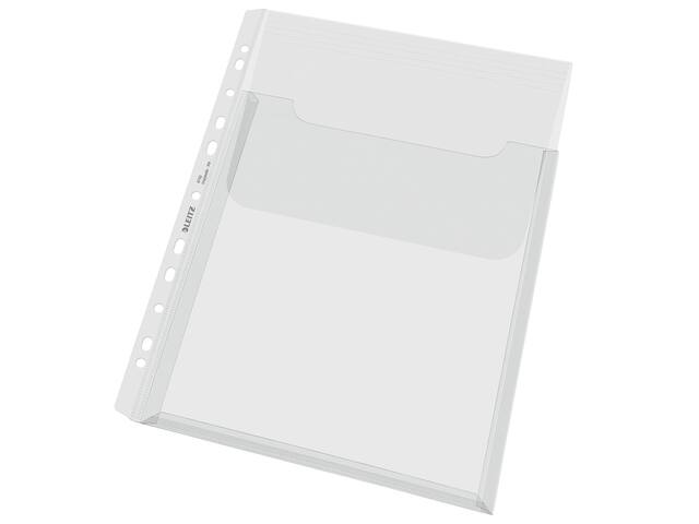 Harmonica showtas Leitz klep PP A4  glashelder