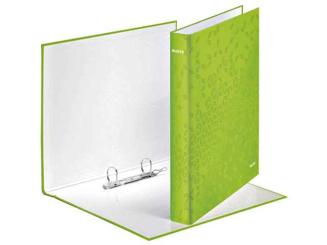 Ringband Leitz WOW A4 maxi 2-rings D-mech 40mm gn