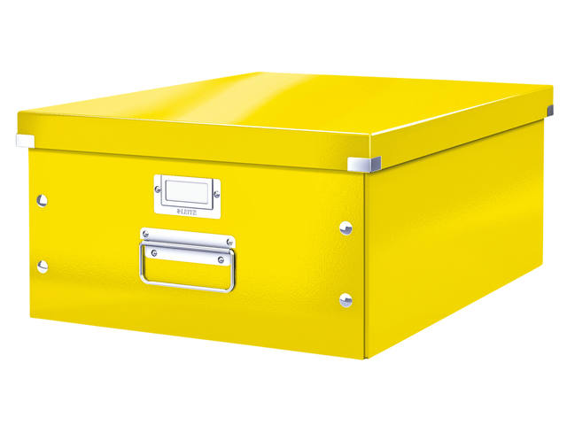 Opbergbox Leitz WOW Click Store 369x200x482mm gl