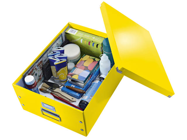 Opbergbox Leitz WOW Click Store 369x200x482mm gl