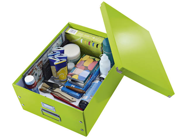 Opbergbox Leitz WOW Click Store 369x200x482mm gn