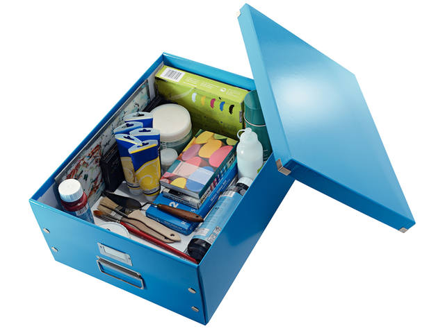 Opbergbox Leitz WOW Click Store 369x200x482mm bl