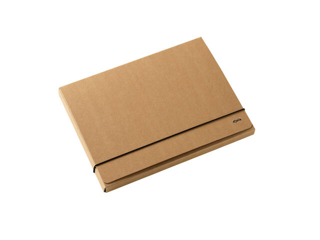 Elastobox Kraft Line A4 3 kleppen br