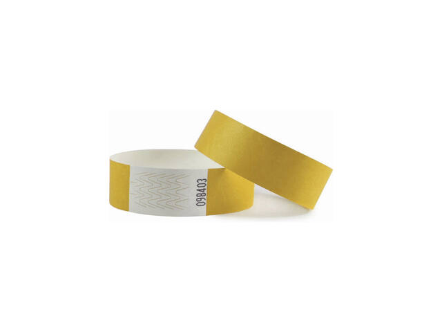 Polsband Combicraft Tyvek geel 100st
