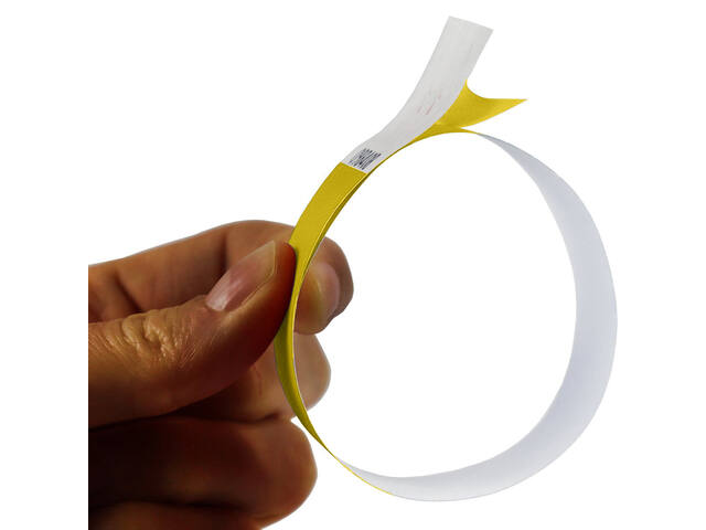 Polsband Combicraft Tyvek geel 100st