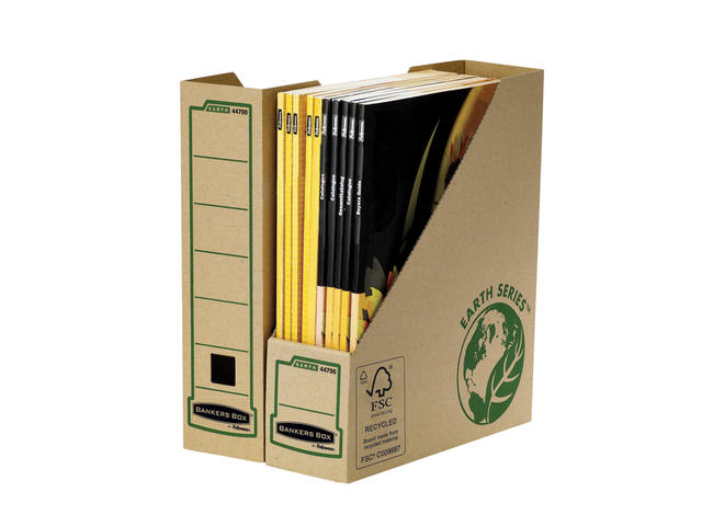 Tijdschriftcassette Bankers Box Earth A4 80mm br