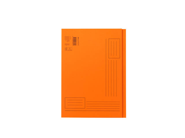 Vouwmap Quantore A4 Ongelijke Zijde 320gr Oranje
