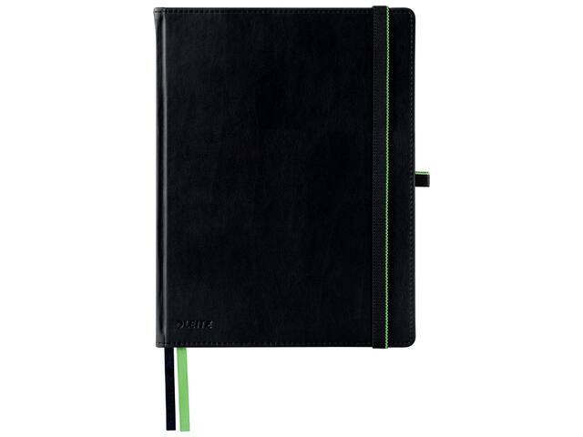 Notitieboek Leitz Complete 187x242 160blz lijn zw
