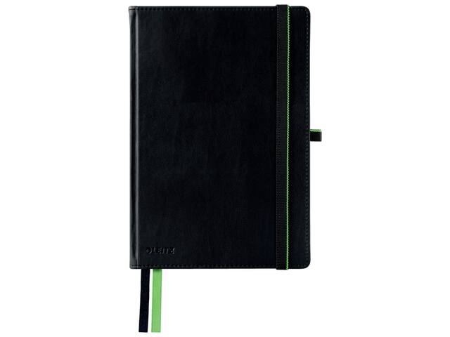 Notitieboek Leitz Complete A5 160blz 100gr lijn zw
