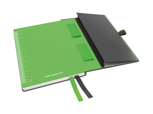 Notitieboek Leitz Complete hardcover A6 lijn zwart