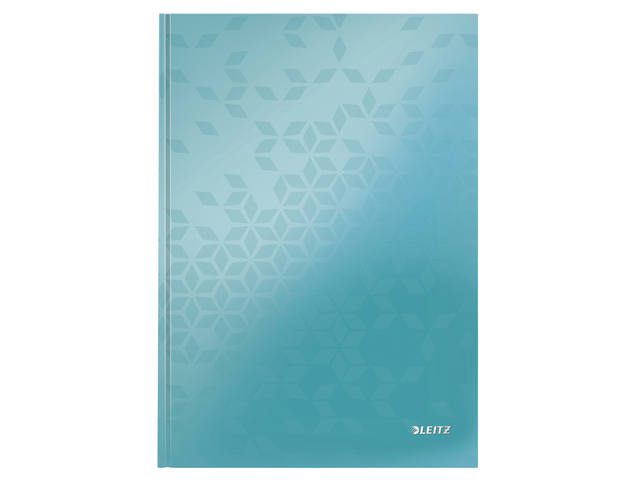 NOTITIEBOEK LEITZ WOW A4 IJSBLAUW