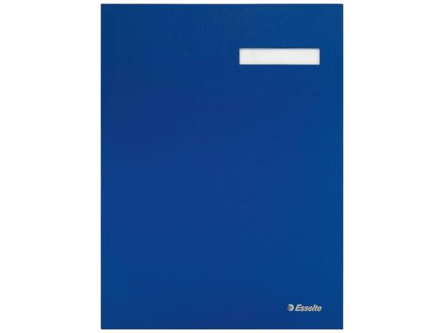 Vloeiboek Esselte karton 20tabs blauw