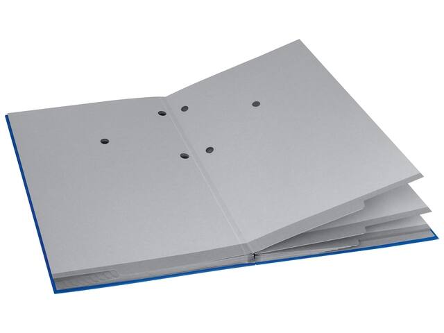 Vloeiboek Esselte karton 20tabs blauw