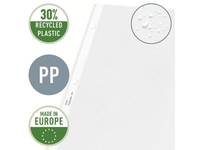 Showtas Leitz Premium met klep PP A4 transparant
