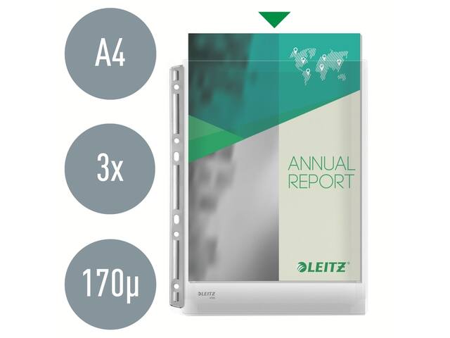 Harmonica showtas Leitz metalen perforatie A4