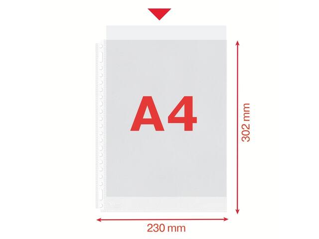 Showtas Esselte 0.08mm 21-gaats A4 mat