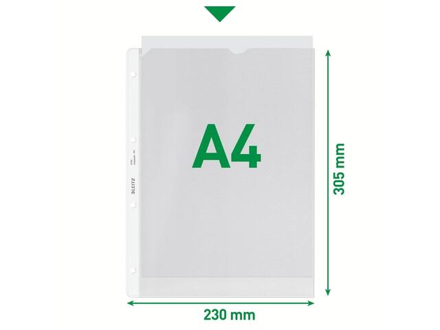Showtas Leitz Premium 4-gaats PP A4 transparant
