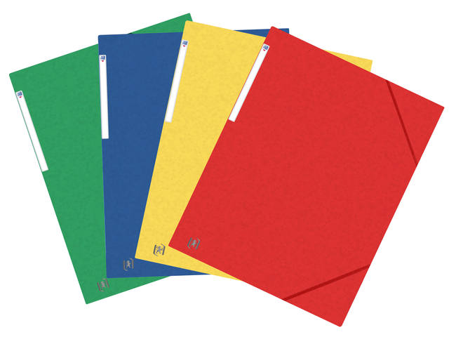 Elastomap Oxford Top File A3 3 kleppen 390gr ass