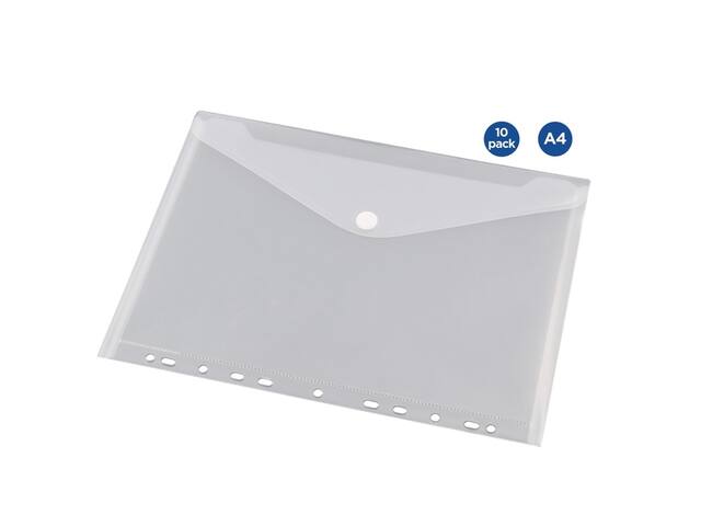 Enveloptas Europel A4 240x310mm 11g PP trans wt