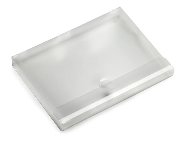 Enveloptas Europel A4 330x250x30mm dw PP trans wt