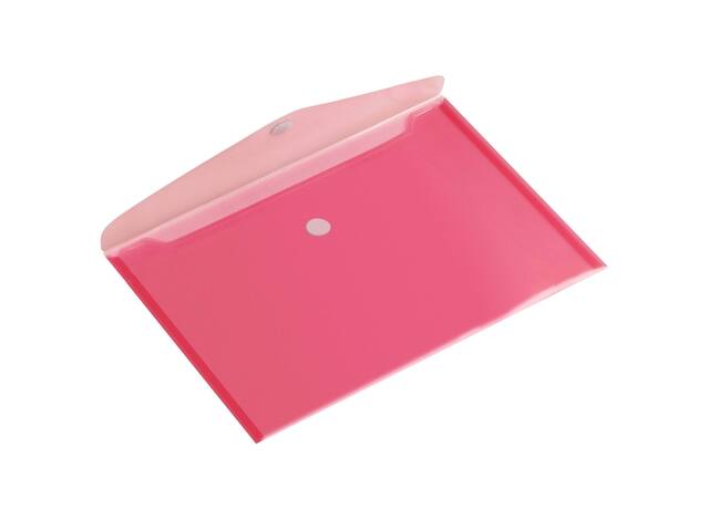 Enveloptas Europel A4 335x240mm dwars PP transp rd