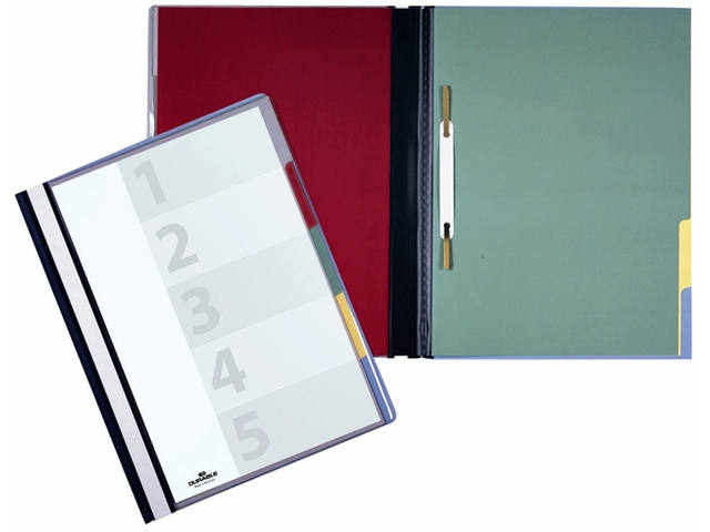 Organisatiemap Durable Divisoflex A4 blauw