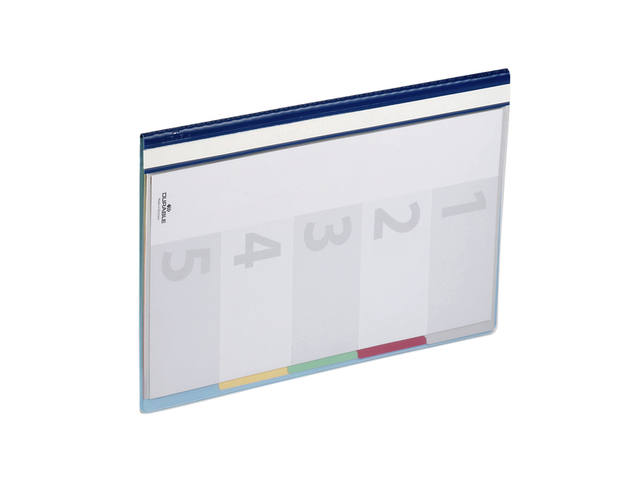 Organisatiemap Durable Divisoflex A4 blauw