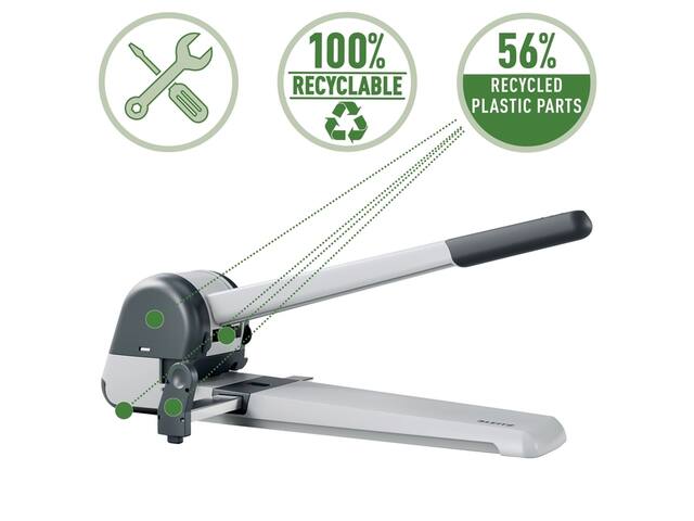 Perforator Leitz 5182 super 250 vel zilver