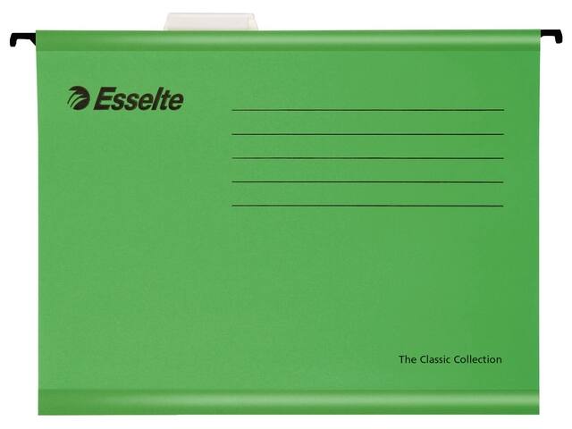 Hangmap Esselte Classic A4 V-bodem 345x240mm gn