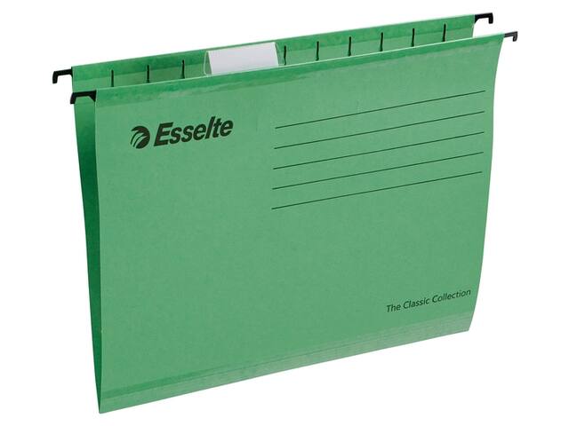 Hangmap Esselte Classic A4 V-bodem 345x240mm gn
