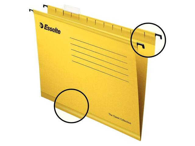 Hangmap Esselte Classic folio V-bodem 382x240mm gl